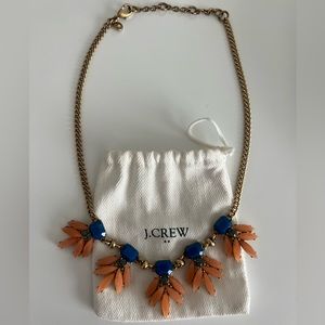 J. Crew Gold Jeweled Necklace